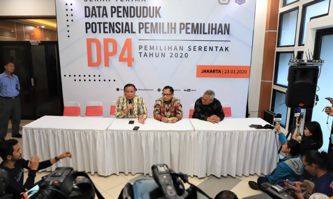 KPU Menerima DP4, Bawaslu Siap Mengawasi Pemutakhiran Daftar Pemilih Pilkada 2020