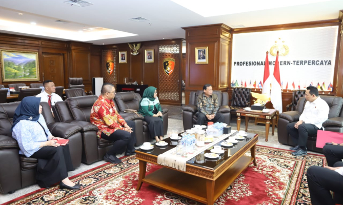Bertemu dengan Kabareskrim, Bawaslu Dorong Persamaan Pemahaman Sentra Gakkumdu